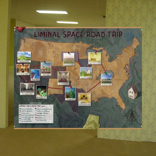 The Liminal Space Road Trip POSTER