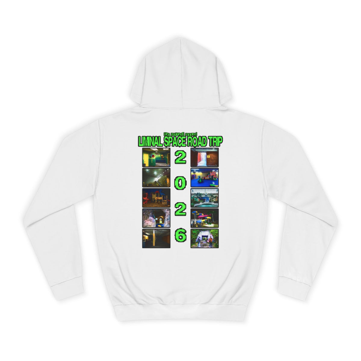 Liminal Space Road Trip [College Hoodie]