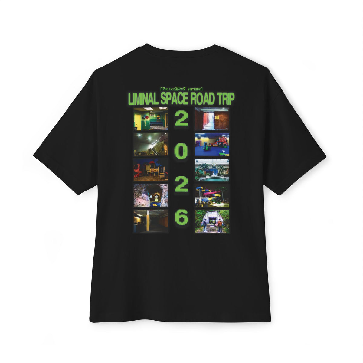 Liminal Space Road Trip [Overzised Boxy Tee]