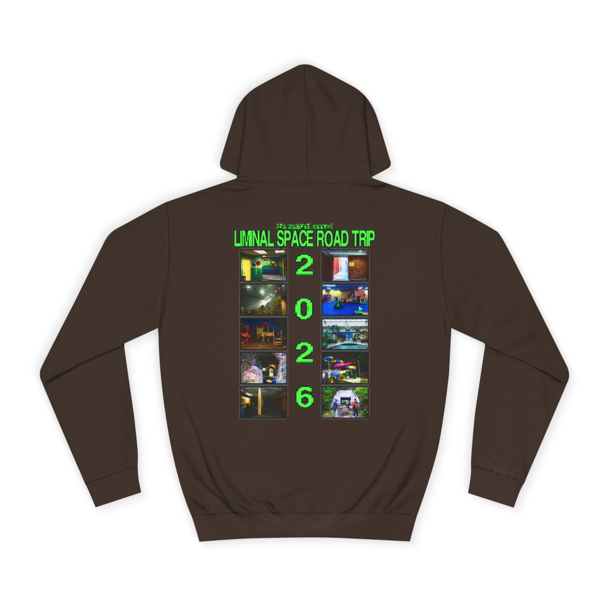 Liminal Space Road Trip [College Hoodie]